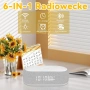 Смарт будилник с Bluetooth колонка и безжично зарядно 15W, снимка 6