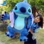 Голяма плюшена играчка Лило и Стич, 120см 150см Lilo Stitch плюшени играчки, снимка 3