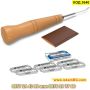 Инструмент за декориране на тесто с 5 бръснарски ножчета в комплект - КОД 3640, снимка 4