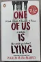 Продавам книгата One of us is lying - Karen M. McManus на английски език/Books in English, снимка 1