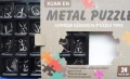 24 броя 3D метални пъзели – Образователни интелектуални играчки, повишаване IQ и EQ, подаръчна кутия, снимка 1