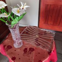 Кристална ваза, снимка 10 - Вази - 45464492