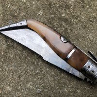 стар боен нож НАВАХА /NAVAJA/, снимка 2 - Ножове - 45552140