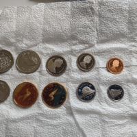Лот монети 12 броя Канадски долари, центове непипани мат гланц перфектно състояние 42640, снимка 11 - Нумизматика и бонистика - 45020887