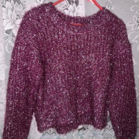 Лот блестящи пуловери LEFTIES , снимка 1 - Блузи с дълъг ръкав и пуловери - 45008027