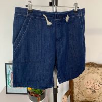 Мъжки къси дънкови панталони размер 32, отговарят на S-XS, снимка 11 - Къси панталони - 44992125