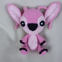 Плетена играчка Стич - Stitch, снимка 5 - Плюшени играчки - 45217840