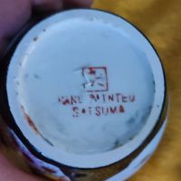 Продавам оригинална японска ваза Satsumi, снимка 4 - Вази - 45492019