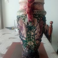 Предлагам уникална,красива и старинна ,китайска ваза.Подписана.Релефна.Ръчна изработка., снимка 6 - Вази - 45031755