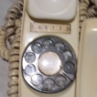 GTE automatic elektric домашен телефон работещ марков от соца, снимка 3 - Стационарни телефони и факсове - 45585303
