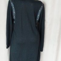 Black Dress Berlin XL/XXL   Макси черна кожена рокля , снимка 4 - Рокли - 45569433
