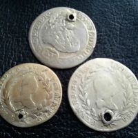 Стара сребърна монета/и 10 , 15 и 20 кройцера -топ цена !, снимка 2 - Нумизматика и бонистика - 45528590