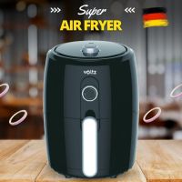 Фритюрник с горещ въздух Air Fryer Voltz V51980L, 1000W, 2 литра, 80-200 C, Таймер, Черен - 2 ГОДИНИ, снимка 1 - Фритюрници - 45789672