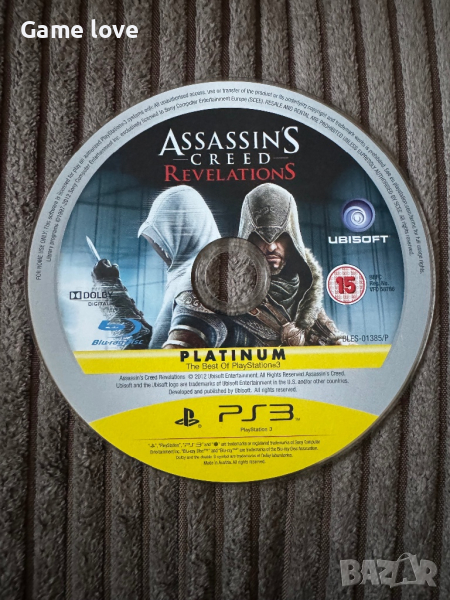 Assassins creed revelations ps3 PlayStation 3, снимка 1