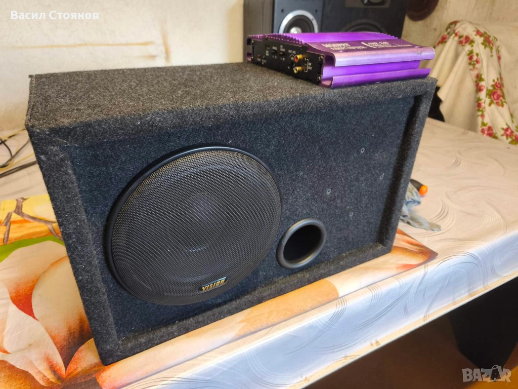 Бас каса с усилвател, снимка 1