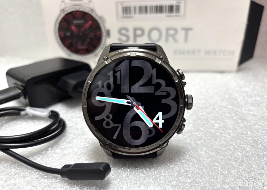 Смарт Часовник Smartwatch Sport 55 мм., снимка 1