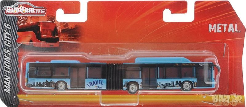 Градски метален автобус Majorette City  , снимка 1