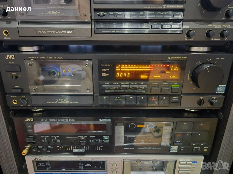Касетен ден JVC TD-V621 , снимка 1