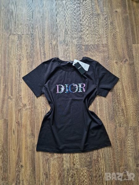 Страхотна дамска тениска DIOR    , нова с етикет, размер S / M ,L , XL, 2XL , снимка 1