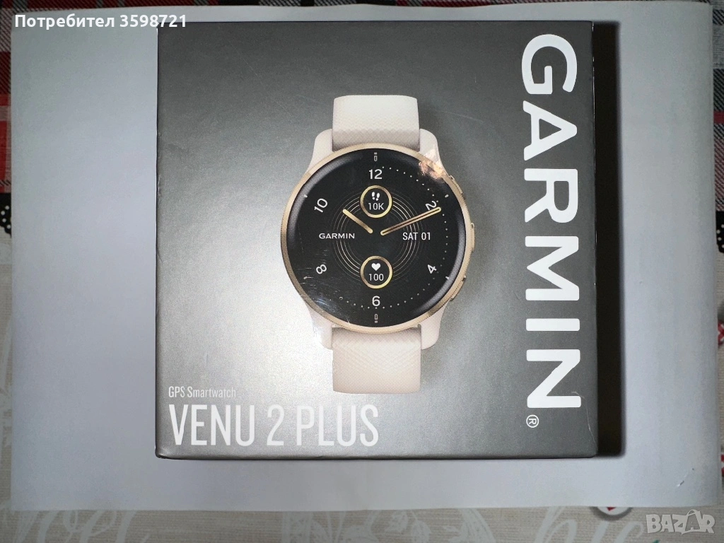 Смарт часовник GARMIN VENU 2 PLUS, снимка 1