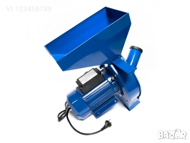 Фуражомелка KraftRoyal 4200W, 300 кг/ч, с 4 сита, снимка 1