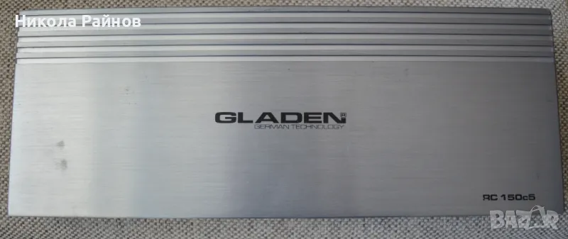 Хибриден 5 канален HiFi авто усилвател GLADEN RC150c5, снимка 1