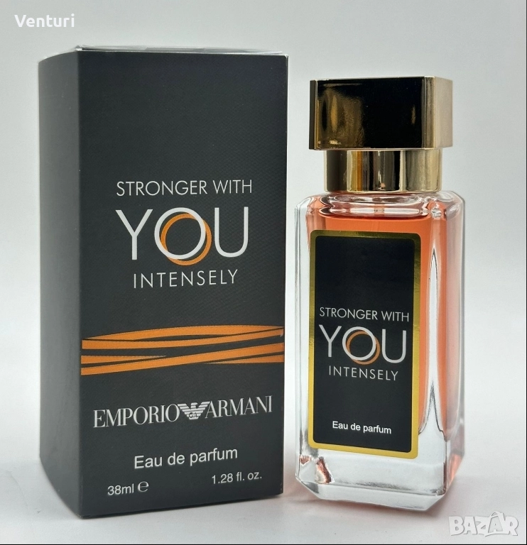 Мъжки мини парфюм Emporio Armani Stronger With You Intensely EDP 38ml, снимка 1