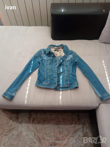 Детско дънково яке., снимка 1