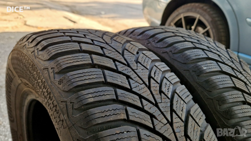 7,5мм 195/65/15 зимни гуми Continental TS870. Континентал , снимка 1