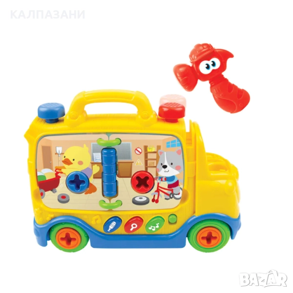WINFUN Камион Музикален с Инструменти и Книжка Junior Builder 795, снимка 1