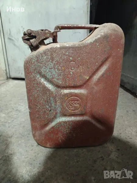 10 литрова метална туба за гориво, снимка 1