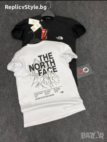 Мъжка тениска в 2 цвята The North Face памук и еластан, снимка 1