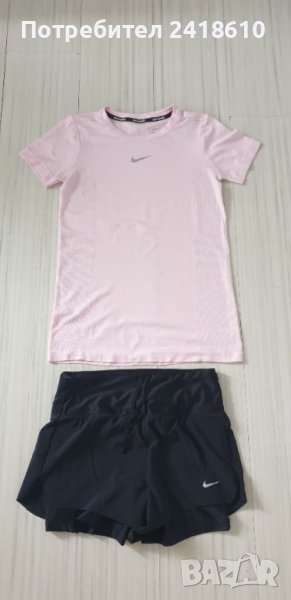 Nike Running  2 in 1 Stretch Womens Size S  НОВО!  ОРИГИНАЛ! Дамски Сет / Екип за бягане!, снимка 1