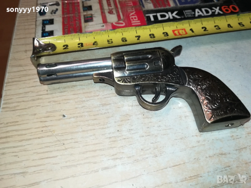 РЕВОЛВЕР-МЕТАЛНА ЗАПАЛКА 3010252015, снимка 1