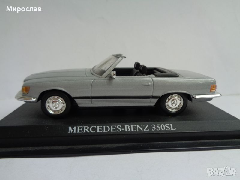 1:43 MERCEDES BENZ 350 SL КОЛИЧКА ИГРАЧКА МОДЕЛ , снимка 1