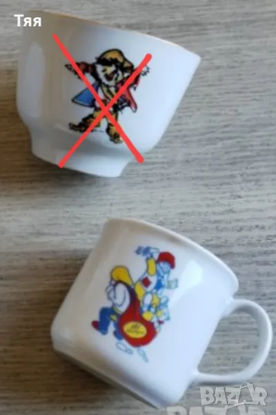 Купичка и чашка с детски мотиви , снимка 1