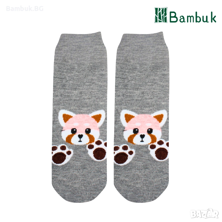  Дамски чорапи за весело настроение “Животинки”, снимка 1