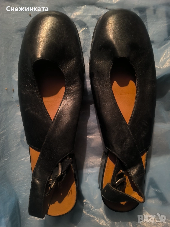 Дамски черни обувки Scholl, снимка 1