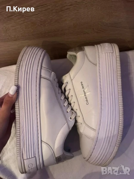 Оригинални дамски кецове Calvin Klein Jeans, снимка 1