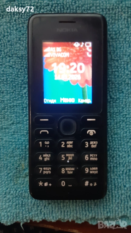GSM Nokia 108 Dual Sim model RM-944 с бутони., снимка 1