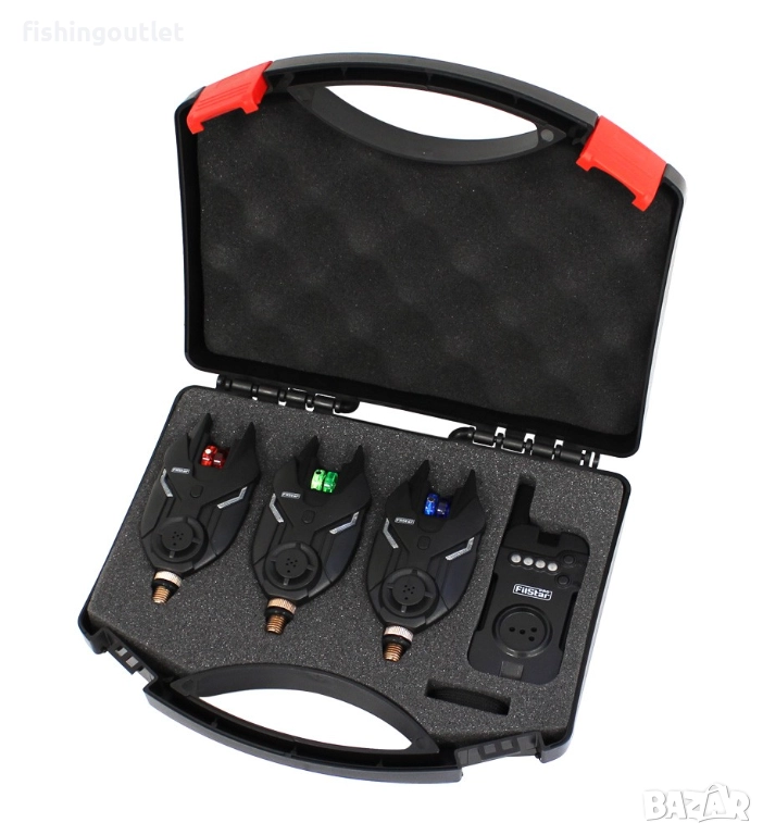 Комплект сигнализатори FSBA-24 . Три броя плюс станция., снимка 1