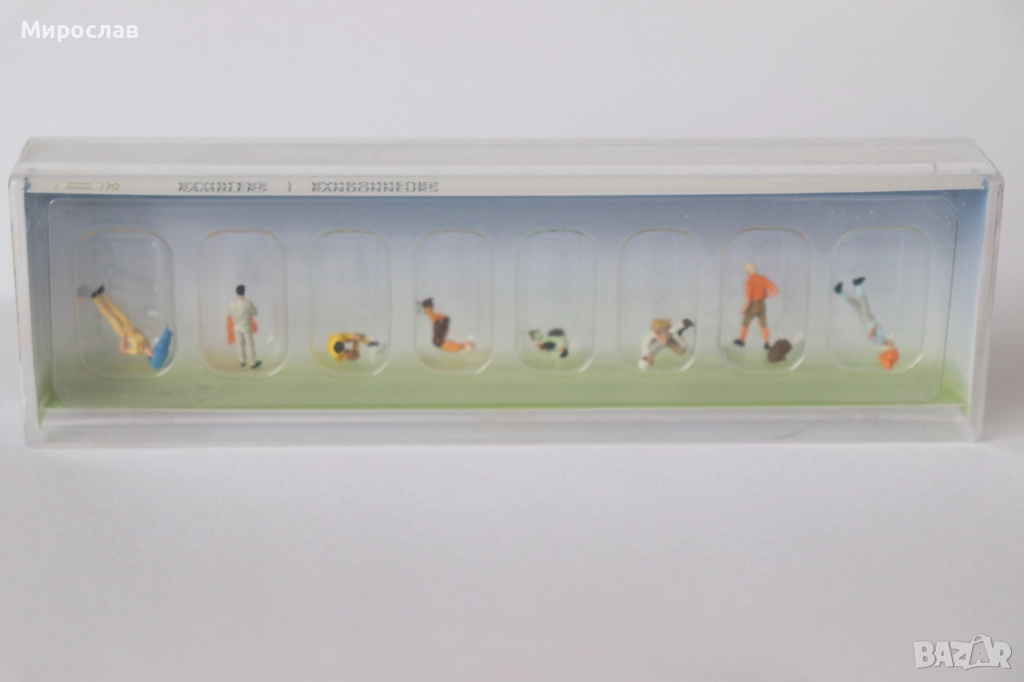 FALLER N ФИГУРКИ ПЛАНИНАРИ ВАГОН ВЛАК ЖП, снимка 1