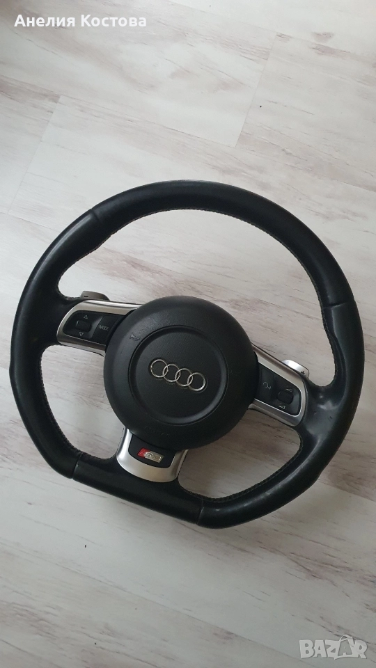 Скосен волан S3 8P с алуминиеви пера, снимка 1