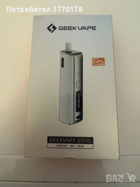 Geeck vape soul електрона цигара, снимка 1