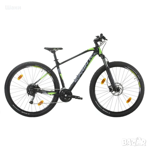 Велосипед Sprint, Apolon 29", 52, Black/Gray/Green/ ЛИКВИДАЦИЯ/, снимка 1