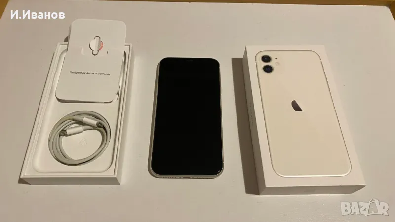 Продавам iphone 11, 64 gb, батерия 82%, снимка 1