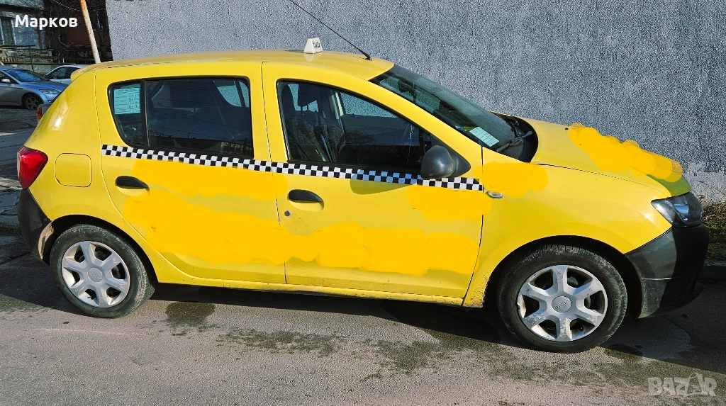 Dacia Sandero 1.2 - Taxi - Газ, снимка 1