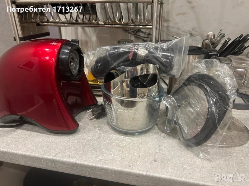 Хоризонтална пресоваща сокоистисквачка, снимка 1