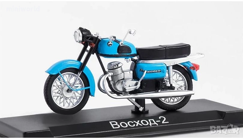 Восход 2 мотор - мащаб 1:24 на Наши мотоцикли моделът е нов в блистер, снимка 1