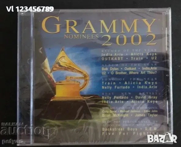 СД -Grammy Nominees 2002 (Награди Грами 2002), снимка 1